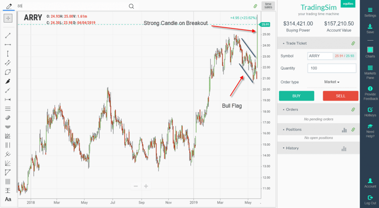 Bull Flag