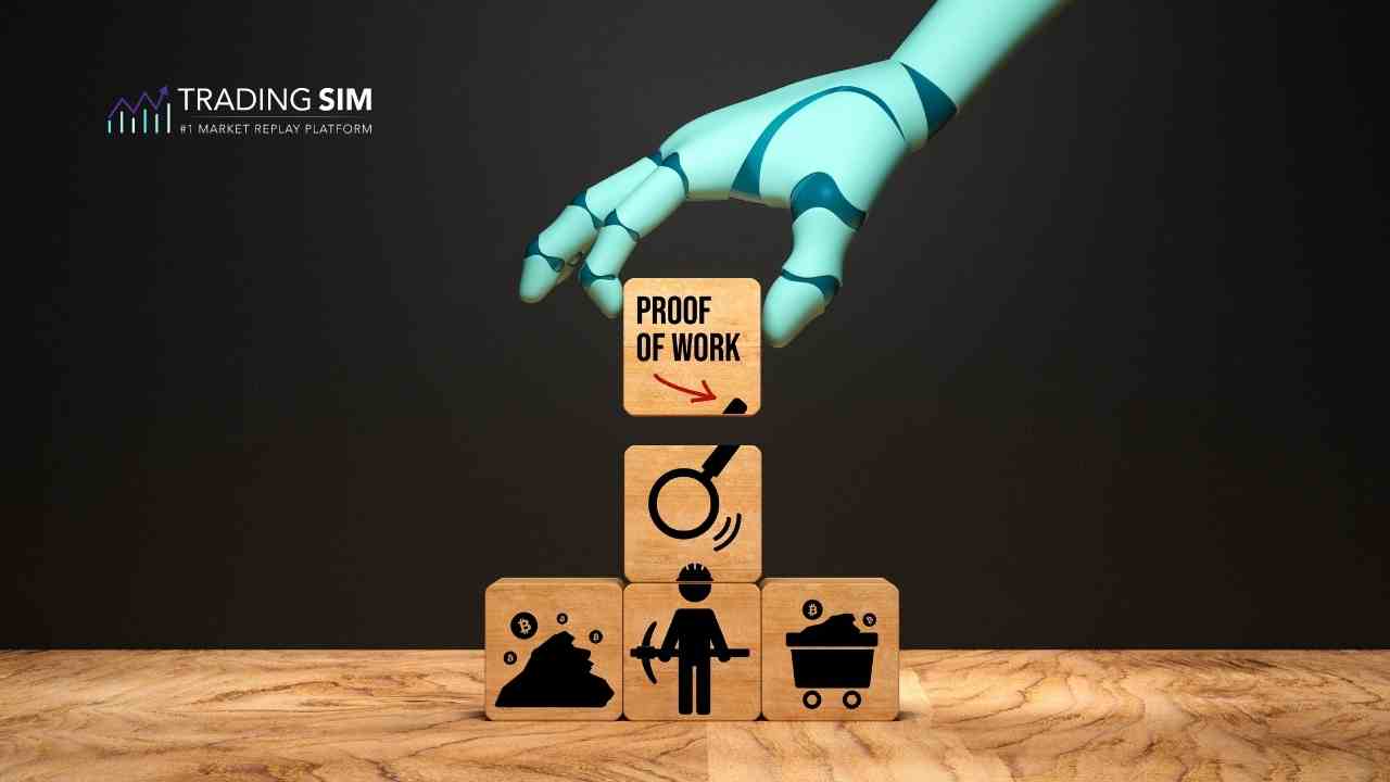 Proof of work visual